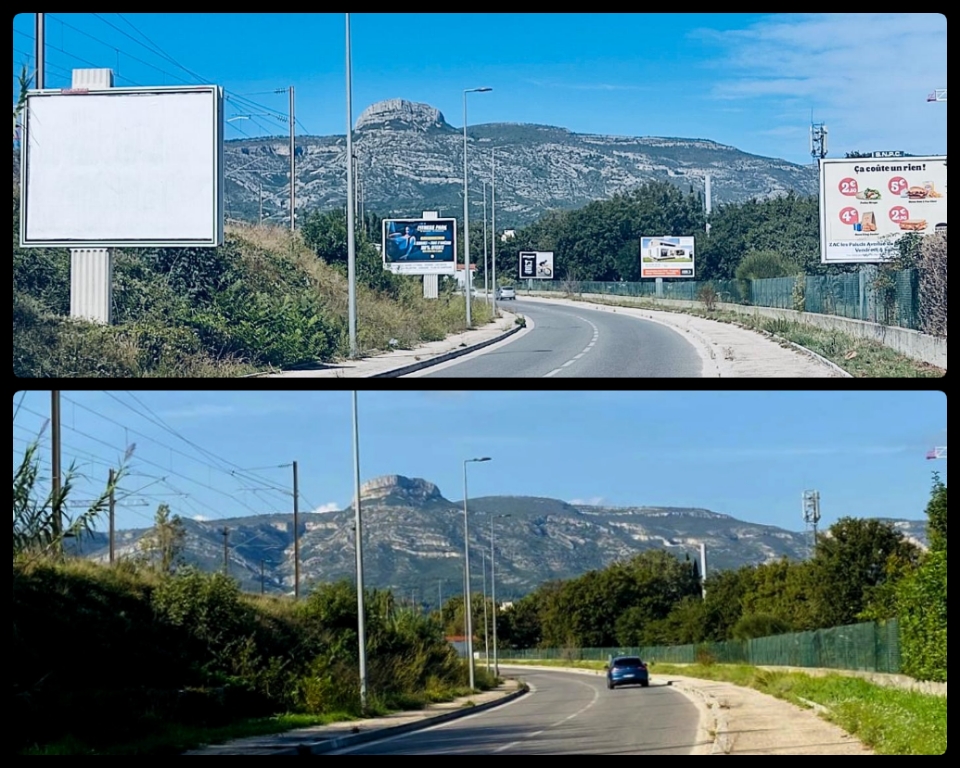 Aubagne : moins 700 panneaux en 2 ans