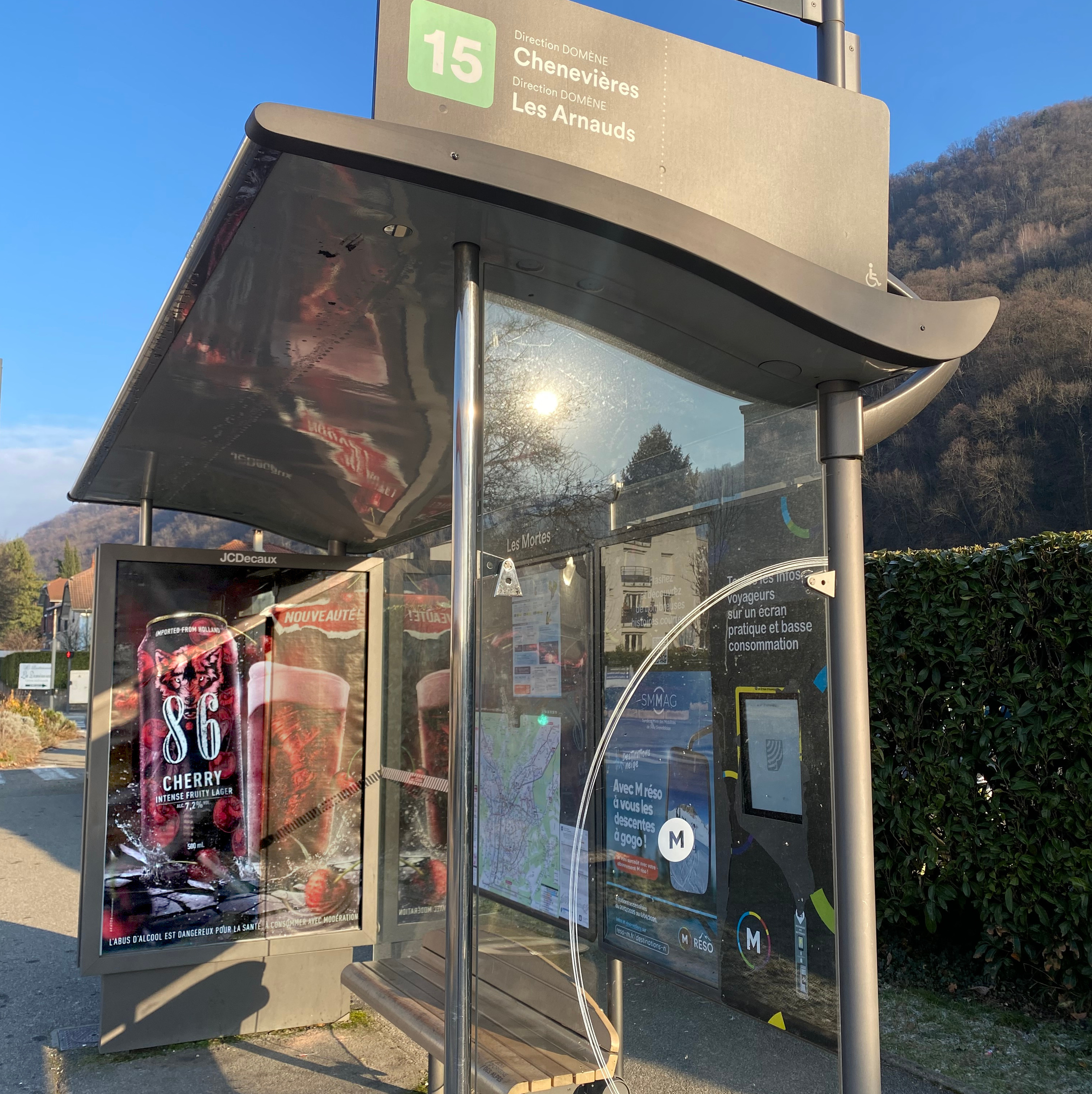 L’abribus de la honte