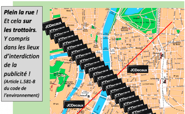 Projet de règlement de publicité  du Grand-Lyon, enquête publique :  Des mesures qui vont à l’envers  de ce qu’il faut faire